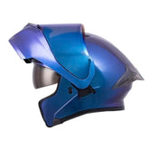 Casco Ich 3120 Solid Camaleon Visor Azul